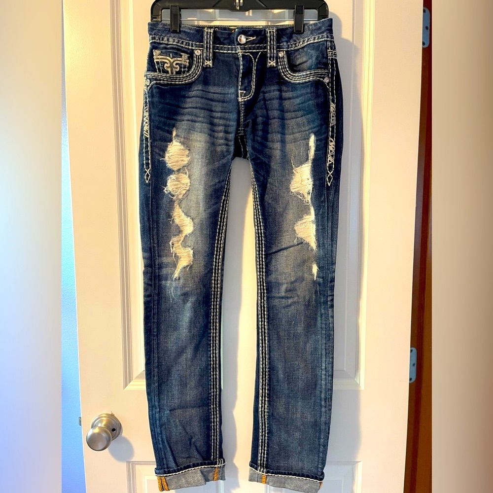 Rock Revival Straight Cuff jeans